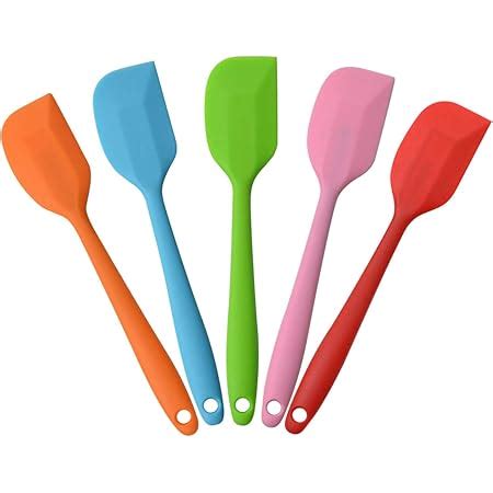 Silicone Spatulas, 11 inch Rubber Spatula Heat Resistant .